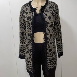 Vintage Gottardi Fringe Cardigan